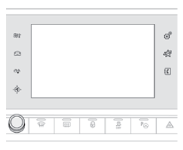 Menus de la tablette tactile