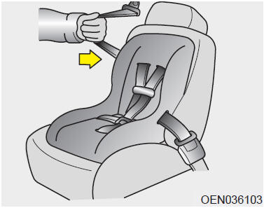 Mettre une ceinture de sécurité de passager au mode d'autobouclage