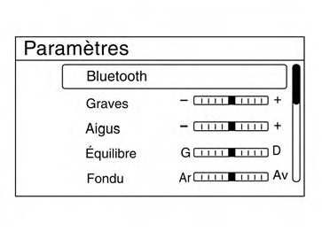 Raccordement d'un appareil Bluetooth