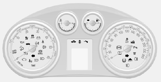 Témoins du combiné d'instruments