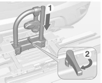 Montage du porte-vélo