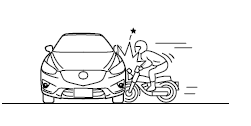 Collisions latérales avec des véhicules à deux roues